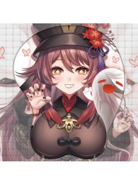 Genshin Impact Hu Tao 3D Wrist Rest Oppai Mouse Pad Genshin Impact Hu Tao 3D Wrist Rest Oppai Mouse Pad