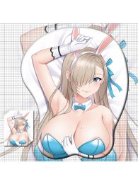 Blue Archive Ichinose Asuna 3D Wrist Rest Oppai Mouse Pad Blue Archive Ichinose Asuna 3D Wrist Rest Oppai Mouse Pad