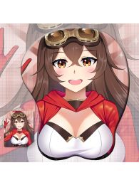 Genshin Impact Amber 3D Wrist Rest Oppai Mouse Pad Genshin Impact Amber 3D Wrist Rest Oppai Mouse Pad