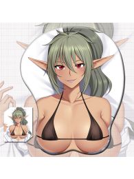 Queen's Blade Echidna 3D Wrist Rest Oppai Mouse Pad Queen's Blade Echidna 3D Wrist Rest Oppai Mouse Pad