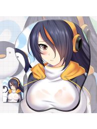 Kemono Friends Emperor Penguin 3D Wrist Rest Oppai Mouse Pad Kemono Friends Emperor Penguin 3D Wrist Rest Oppai Mouse Pad