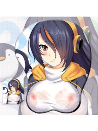 Kemono Friends Emperor Penguin 3D Wrist Rest Oppai Mouse Pad Kemono Friends Emperor Penguin 3D Wrist Rest Oppai Mouse Pad