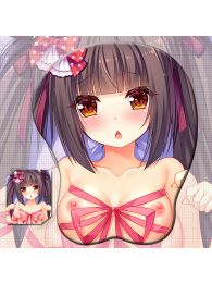 Nekopara Chocola 3D Wrist Rest Oppai Mouse Pad Nekopara Chocola 3D Wrist Rest Oppai Mouse Pad