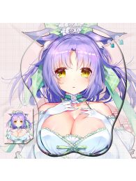 Nekopara Cinnamon 3D Wrist Rest Oppai Mouse Pad Nekopara Cinnamon 3D Wrist Rest Oppai Mouse Pad