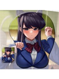 Komi Can't Communicate Komi Shoko 3D Wrist Rest Oppai Mouse Pad Komi Can't Communicate Komi Shoko 3D Wrist Rest Oppai Mouse Pad