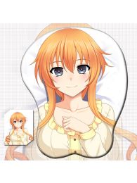 Date A Live Yuzuru Yamai 3D Wrist Rest Oppai Mouse Pad Date A Live Yuzuru Yamai 3D Wrist Rest Oppai Mouse Pad