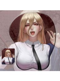 Chainsaw Man Power 3D Wrist Rest Oppai Mouse Pad Chainsaw Man Power 3D Wrist Rest Oppai Mouse Pad