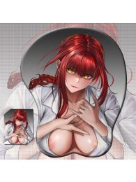 Chainsaw Man Makima 3D Wrist Rest Oppai Mouse Pad Chainsaw Man Makima 3D Wrist Rest Oppai Mouse Pad