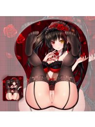 Date A Live Kurumi Tokisaki Lingerie 3D Wrist Rest Oppai Mouse Pad Date A Live Kurumi Tokisaki Lingerie 3D Wrist Rest Oppai Mouse Pad