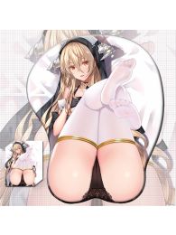 Azur Lane MHS Implacable 3D Wrist Rest Oppai Mouse Pad Azur Lane MHS Implacable 3D Wrist Rest Oppai Mouse Pad