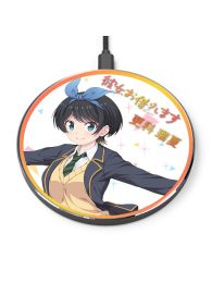 Rent a Girlfriend Ruka Sarashina Qi Wireless Charger Rent a Girlfriend Ruka Sarashina Qi Wireless Charger