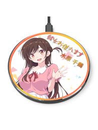 Rent a Girlfriend Chizuru Ichinose Qi Wireless Charger Rent a Girlfriend Chizuru Ichinose Qi Wireless Charger