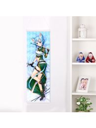 Sword Art Online Absolute Sword Sinon Life-Size Fabric Wall Scroll Sword Art Online Absolute Sword Sinon Life-Size Fabric Wall Scroll
