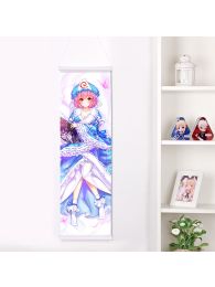 Touhou Project Saigyouji Yuyuko Life-Size Fabric Wall Scroll Touhou Project Saigyouji Yuyuko Life-Size Fabric Wall Scroll