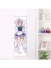 Touhou Project Izayoi Sakuya Life-Size Fabric Wall Scroll Touhou Project Izayoi Sakuya Life-Size Fabric Wall Scroll