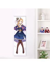 Azur Lane HMS Hood Life-Size Fabric Wall Scroll Azur Lane HMS Hood Life-Size Fabric Wall Scroll