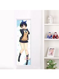 Rent a Girlfriend Ruka Sarashina Life-Size Fabric Wall Scroll Rent a Girlfriend Ruka Sarashina Life-Size Fabric Wall Scroll