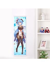 Genshin Impact Ganyu Life-Size Fabric Wall Scroll Genshin Impact Ganyu Life-Size Fabric Wall Scroll