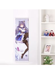 Genshin Impact Keqing Life-Size Fabric Wall Scroll Genshin Impact Keqing Life-Size Fabric Wall Scroll