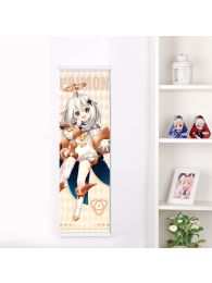 Genshin Impact Paimon Life-Size Fabric Wall Scroll Genshin Impact Paimon Life-Size Fabric Wall Scroll