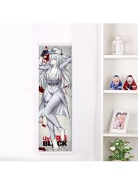 Hataraku Saibou (Cells at work!) CODE BLACK White Blood Cell U-1196 Life-Size Fabric Wall Scroll Hataraku Saibou (Cells at work!) CODE BLACK White Blood Cell U-1196 Life-Size Fabric Wall Scroll