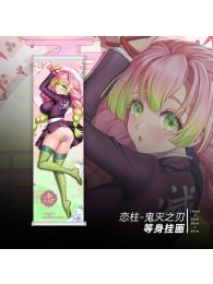 Demon Slayer: Kimetsu no Yaiba Mitsuri Kanroji Life-Size Fabric Wall Scroll Demon Slayer: Kimetsu no Yaiba Mitsuri Kanroji Life-Size Fabric Wall Scroll