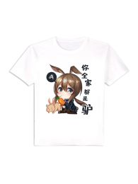 Arknights Anime Graphic Tee Arknights Anime Graphic Tee