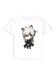 Arknights Anime Graphic Tee Arknights Anime Graphic Tee