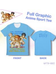 The Promised Neverland Double-sided Full Graphic T-shirt The Promised Neverland Double-sided Full Graphic T-shirt