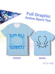 TenSura Slime Double-sided Full Graphic T-shirt TenSura Slime Double-sided Full Graphic T-shirt