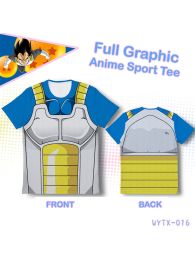 DragonBall Double-sided Full Graphic T-shirt DragonBall Double-sided Full Graphic T-shirt