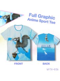 Computer-Animated Film Ice Age Double-sided Full Graphic T-shirt Computer-Animated Film Ice Age Double-sided Full Graphic T-shirt