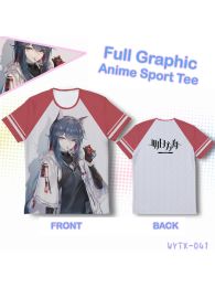 Arknights Double-sided Full Graphic T-shirt Arknights Double-sided Full Graphic T-shirt