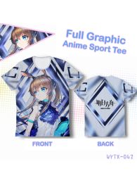 Arknights Double-sided Full Graphic T-shirt Arknights Double-sided Full Graphic T-shirt
