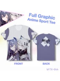 Arknights Double-sided Full Graphic T-shirt Arknights Double-sided Full Graphic T-shirt