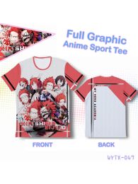 Boku no Hero Academia Double-sided Full Graphic T-shirt Boku no Hero Academia Double-sided Full Graphic T-shirt