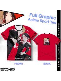 Kaguya-sama: Love is War Double-sided Full Graphic T-shirt Kaguya-sama: Love is War Double-sided Full Graphic T-shirt
