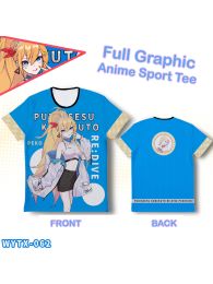 Princess Connect! Re:Dive Double-sided Full Graphic T-shirt Princess Connect! Re:Dive Double-sided Full Graphic T-shirt
