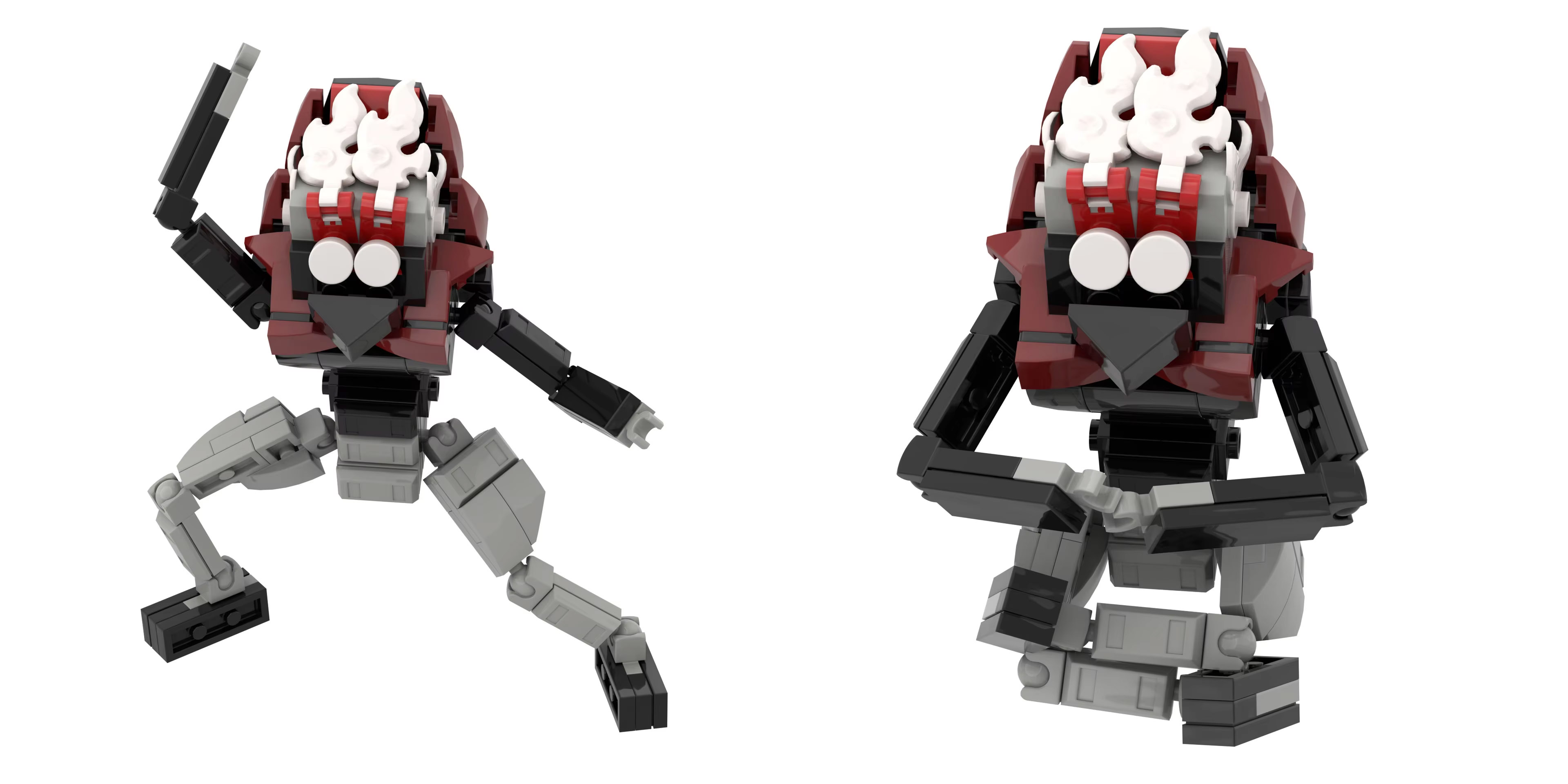 Dandadan Okarun and Turbo Granny Block Toy