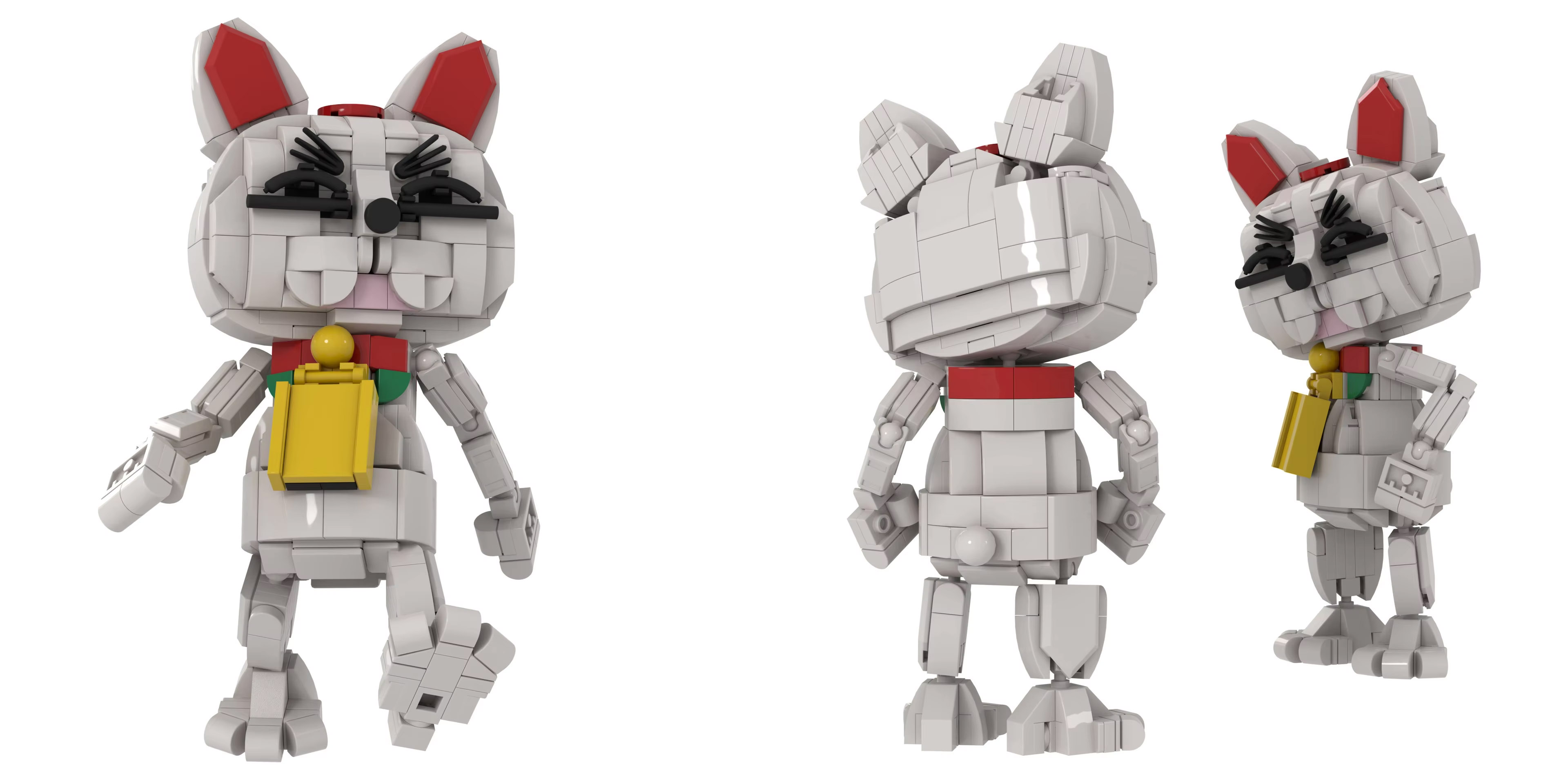Dandadan Okarun and Turbo Granny Block Toy